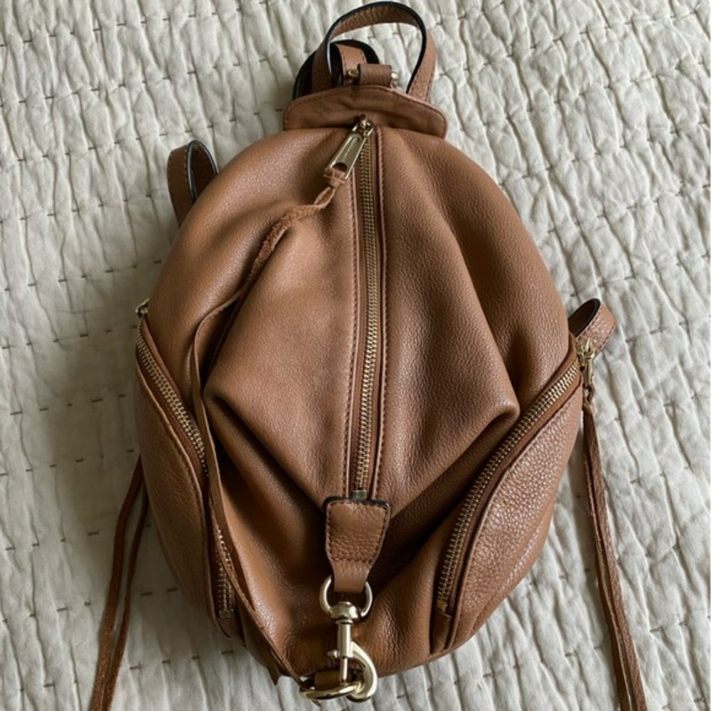 Rebecca Minkoff Julian Backpack Medium tan camel